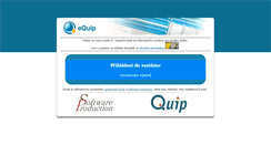 Desktop Screenshot of e-quip.cz