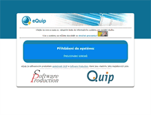 Tablet Screenshot of e-quip.cz