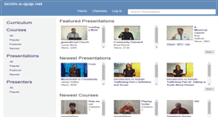 Desktop Screenshot of bcnm.e-quip.net